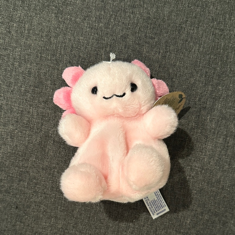 Soft Pink Axolotl Plush Toy - Cuddly Kids Stuffed Animal